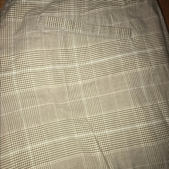 GAP STRETCH Striped Brown & Blue Wide Leg Pants 6 - Picture 7 of 8